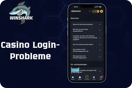Winshark Casino Login