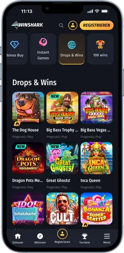 Winshark Casino Drops & Wins