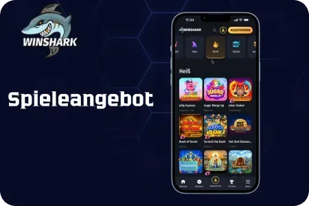 Winshark Casino Spieleangebot