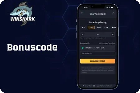 Winshark Bonuscode und Promo